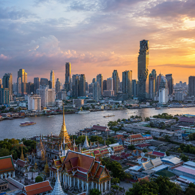 AI vision of Bangkok
